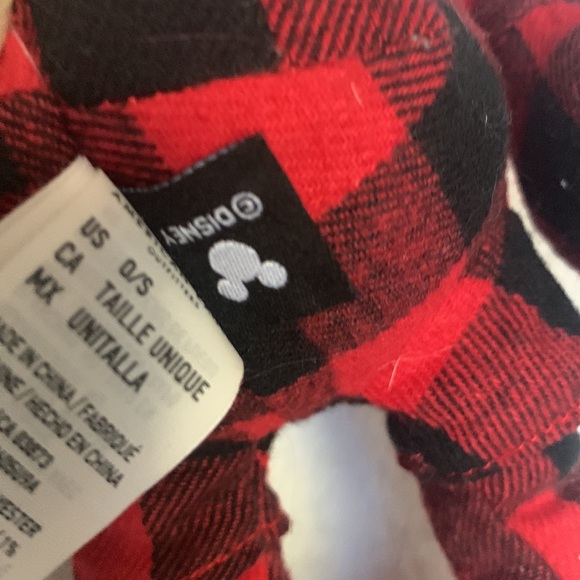 Disney Mickey Mouse X AE American Eagle Special Edition Plush Doll Red Plaid 12" - Picture 4 of 6